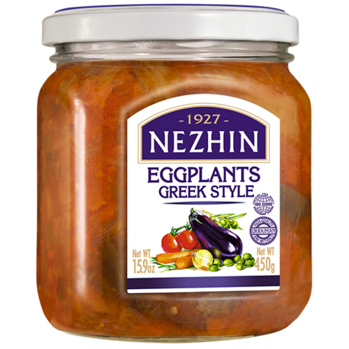 Nezhin Eggplant Greek Style w/Olive Oil 450g