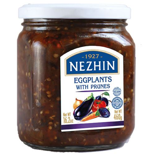 Nezhin Eggplant w/Prunes 460g Nezhin, Ukraine