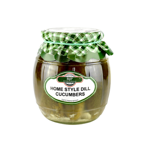 BJP Home Style Dill Cucumbers Fermented in Brine 750g