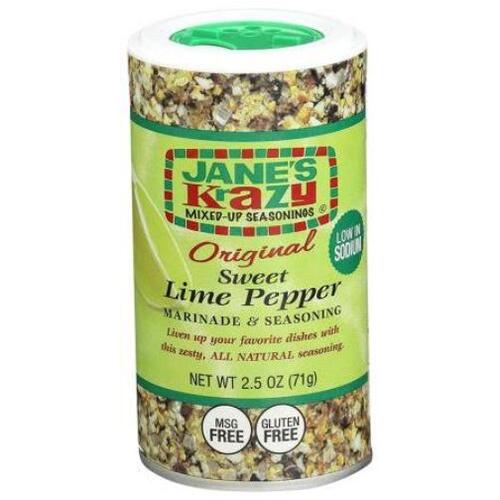 Janes Krazy Sweet Lime Pepper Mixed-Up Seasoning 71g