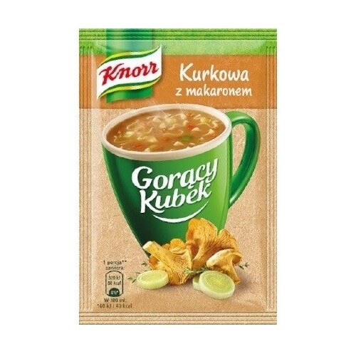 Knorr Hot Cup Chanterelle Mushroom Soup 13g