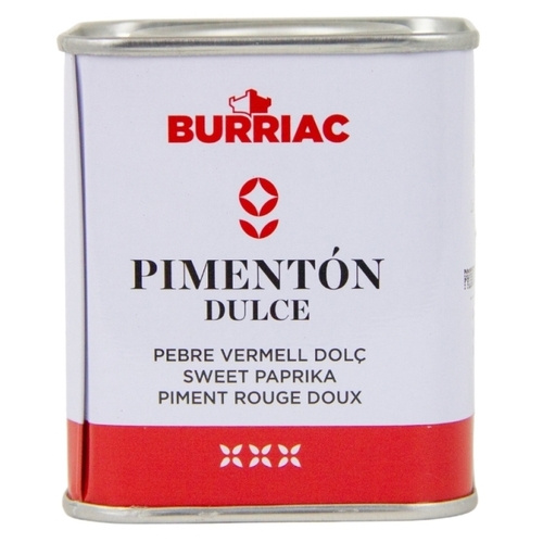 Burriac Sweet Paprika Tin 75g / Pimenton Dulce