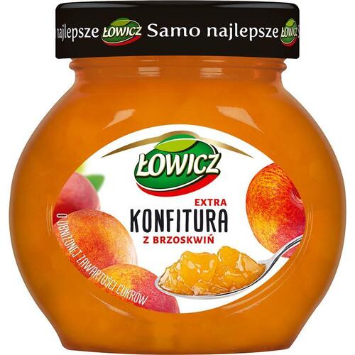 Lowicz Peach Confiture 240g