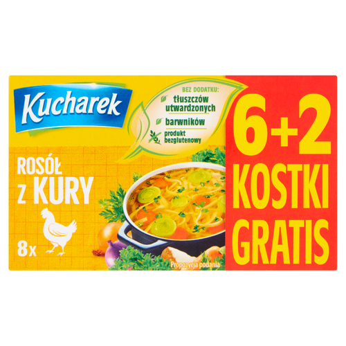 Kucharek Chicken Bouillon 80g Kucharek, Poland
