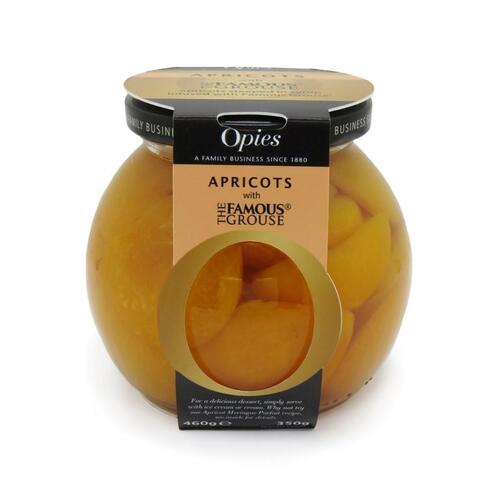 Opies Apricots with The Famous Grouse 460g