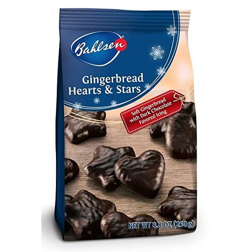 Bahlsen Gingerbread Hearts and Stars 250g