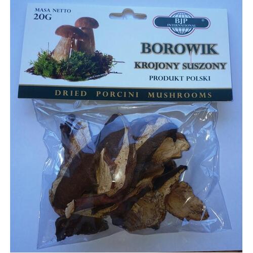 BJP Dried Porcini Mushrooms 20g Orzel, Poland
