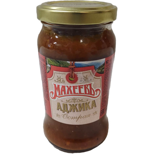 Maheev Adjika Hot Sauce Jar 190g