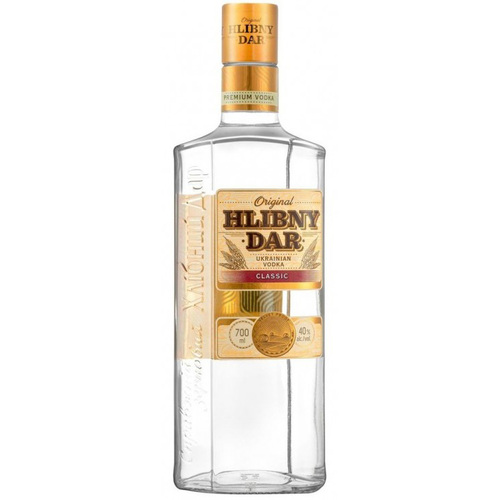 Hlibny Dar Classic Premium Vodka 0.7L