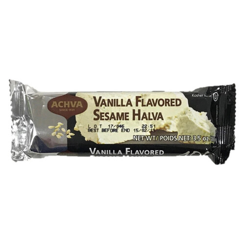 Achva Sesame Halva Bar Vanilla 100g