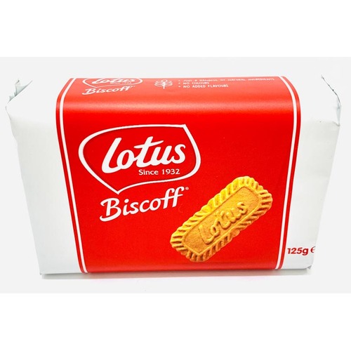Lotus Biscoff Classic Biscuits Pocket Pack 125g Lotus, Belguim