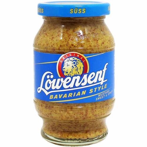 Lowensenf Bavarian Style Sweet and Spicy Mustard 285g