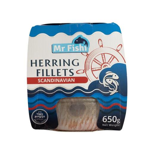 Mr.Fish Herring FIllets Scandinavian 650g
