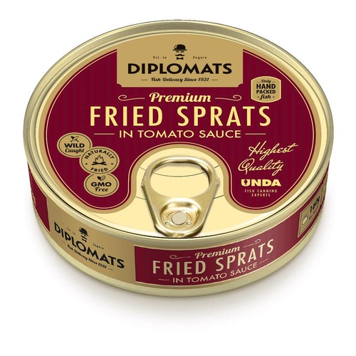 Diplomats Fried Sprats in Tomato Sauce 240g