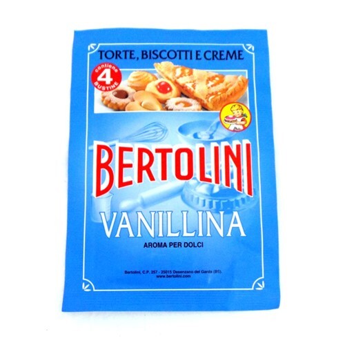 Bertolini Pure Vanillin 2g (4 Sachets x 0.5g) Bertolini, Italy