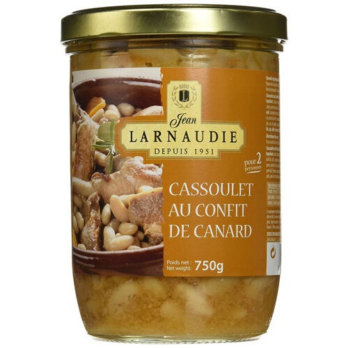 Jean Larnaudie Duck Cassoulet with Toulouse Sausage Jar 750g