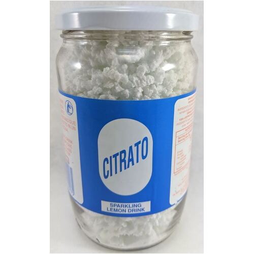 Citrato Italian Antacid Jar 250g / Digestive Laxative Fizzy Lemon Drink