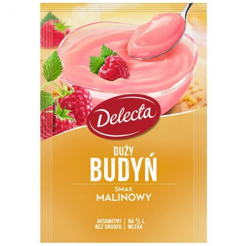 Delecta Budyn Pudding Raspberry 64g / Sugar Free 