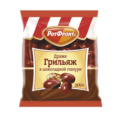 RF Chocolate Roasted Nuts Grilyazh Drops 200g