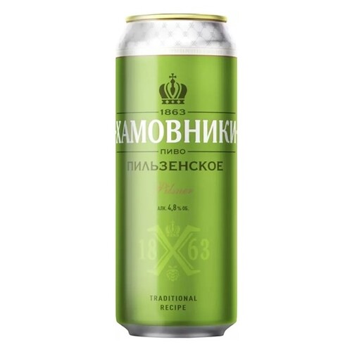 MosBrew Hamovniki Pilsner Beer 450ml