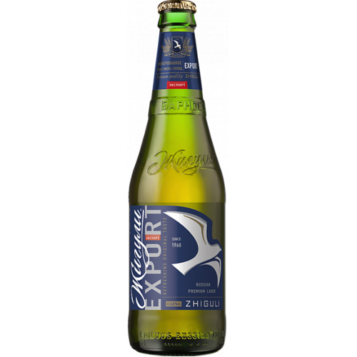 MosBrew Zhiguli Export Beer Bottle 0.45L