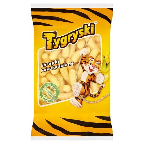 TBM Tygryski Puffed Corn Sticks Natural 100g