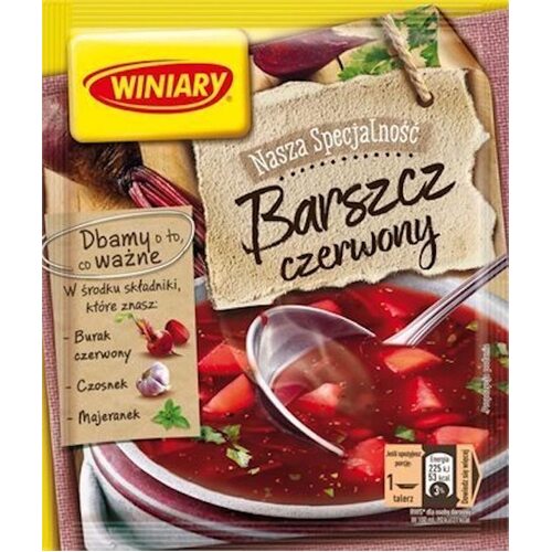 Winiary Soup Mix Red Borsch 60g / Barszcz Czerwony