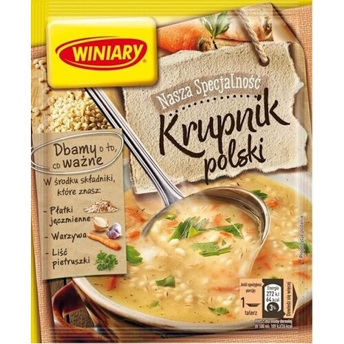Winiary Soup Mix Barley 59g / Krupnik Polski