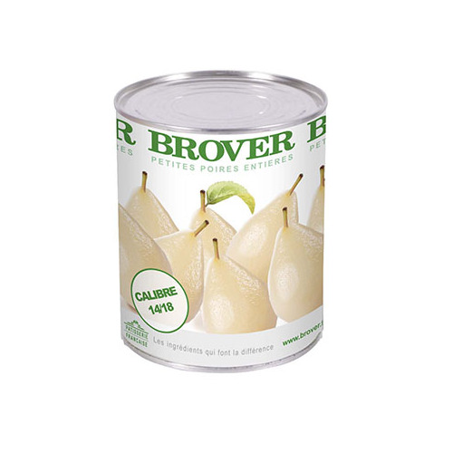 Brover Baby Pears In Syrup 850ml / Petites Poires Entieres