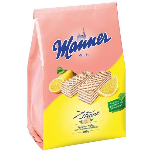 Manner Lemon Cream Wafers 400g