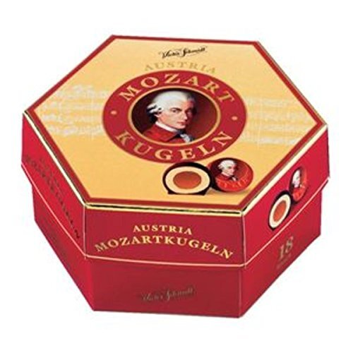 Victor Schmidt Austrian Mozart Rounds Gift Box 297g / Mozart Kugeln