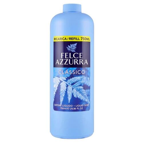 Felce Azzurra Liquid Soap Classic Refill 750ml / Sapone Liquido
