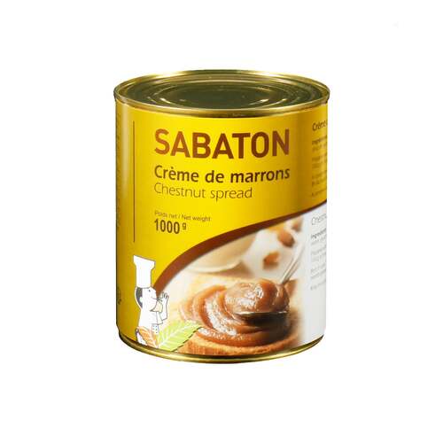 Sabaton Chestnut Spread Cream 1000g / Crème de Marrons