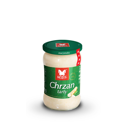 Motyl Horseradish Grated Spicy 290g / Chrzan Tarty Ostry