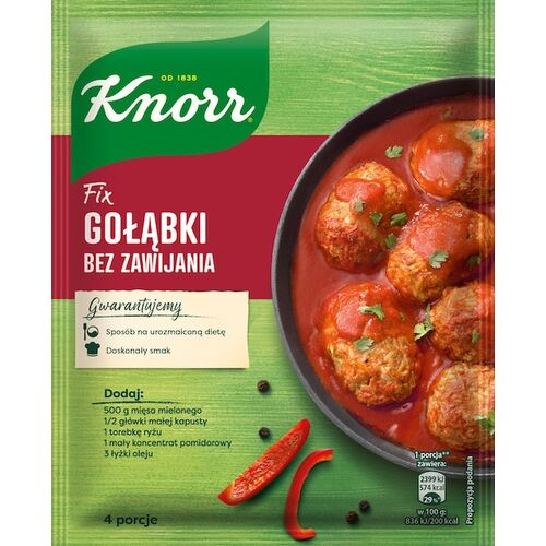 Knorr Fix Seasoning Cabbage Roll 64g / Golabki Bez Zawijania