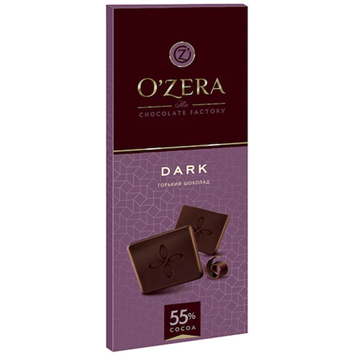 KDV OZera Dark Chocolate 55 90g KDV, Russia