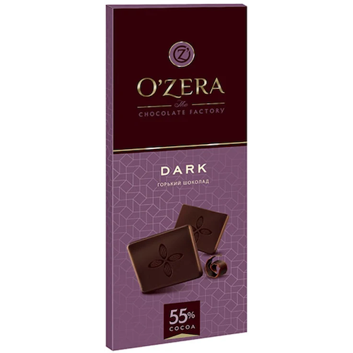 KDV OZera Dark Chocolate 55% 90g
