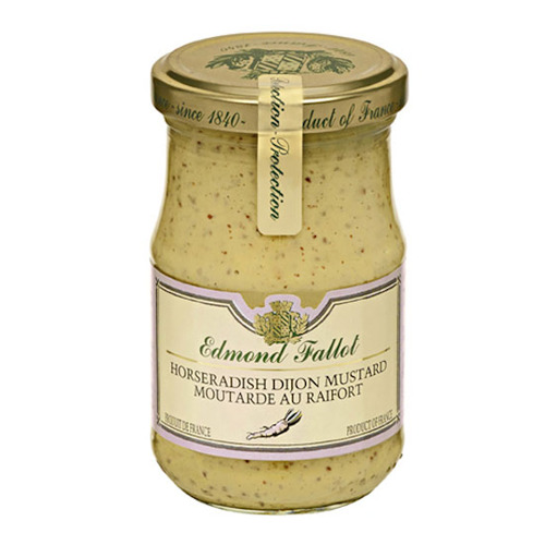 Edmond Fallot Horseradish Dijon Mustard 210g / Moutarde Au Raifort