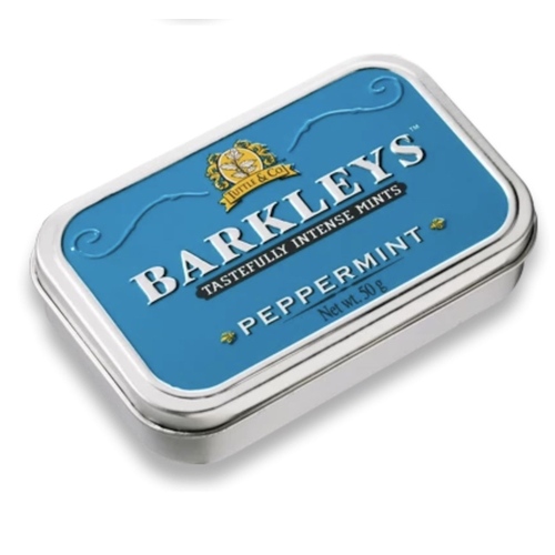Tuttle & Co Barkleys Mints Tastefully Intense Peppermint 50g Tuttle