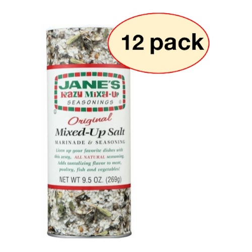 Jane's Krazy Original Mixed-Up Salt & Seasoning 269g / Pack of 12