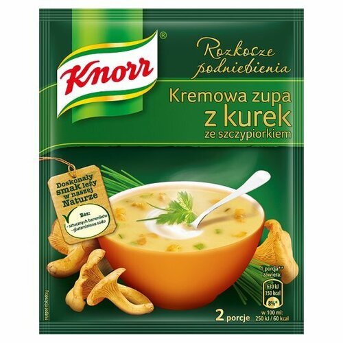 Knorr Chanterelle Mushroom Soup 59g Knorr, Poland