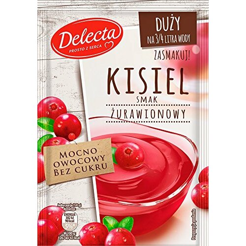 Delecta Pudding Kissel Cranberry 58g