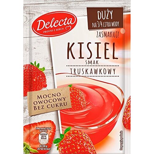 Delecta Pudding Kissel Strawberry 58g