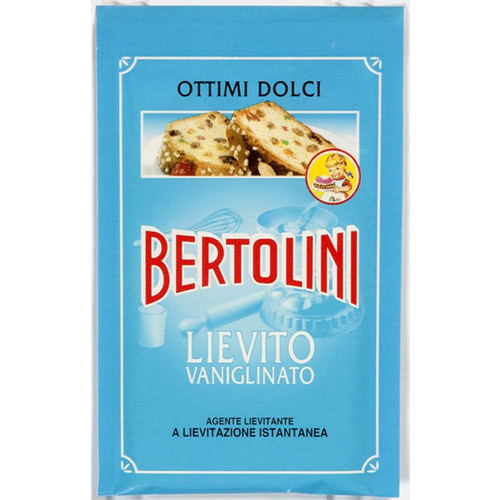 Bertolini Vanilla Flavoured Instant Raising Agent 16g / Lievito Vaniglinato
