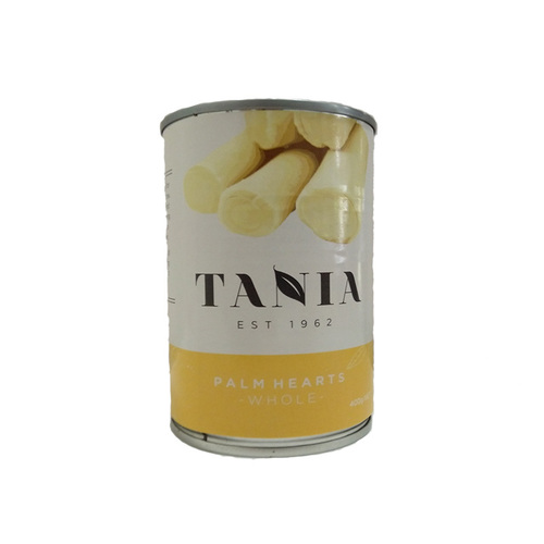 Tania Hearts of Palm Whole Tin 400g