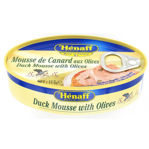 Henaff Duck Mousse with Olives 115g