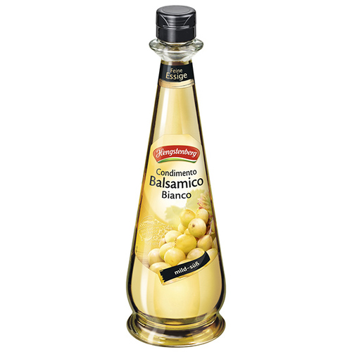 Hengstenberg Gourmet Balsamic Vinegar White Mild 500ml Hengstenberg