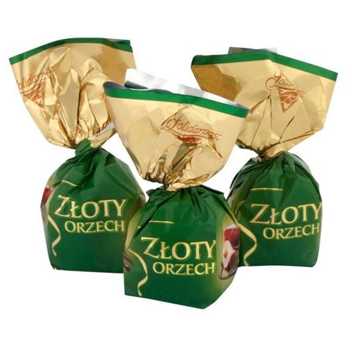 Solidarnosc Golden Nut Chocolates Loose 250g / Zloty Orzech