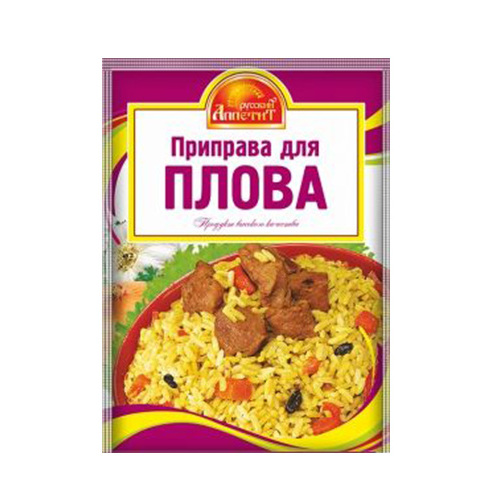 Russian Appetite Seasoning for Pilaff 15g - Russian Appetite, Russia