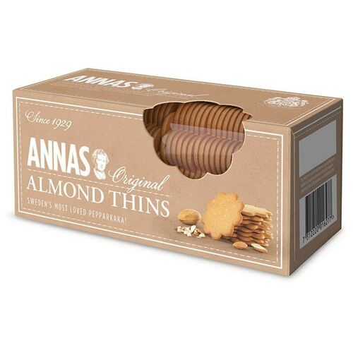 Annas Original Thins Almond 150g / Pepparkakor